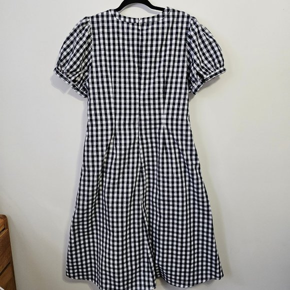 EUC SweetSalt Women's Gingham Summer dress in size 14/16 - Picture 2 of 8